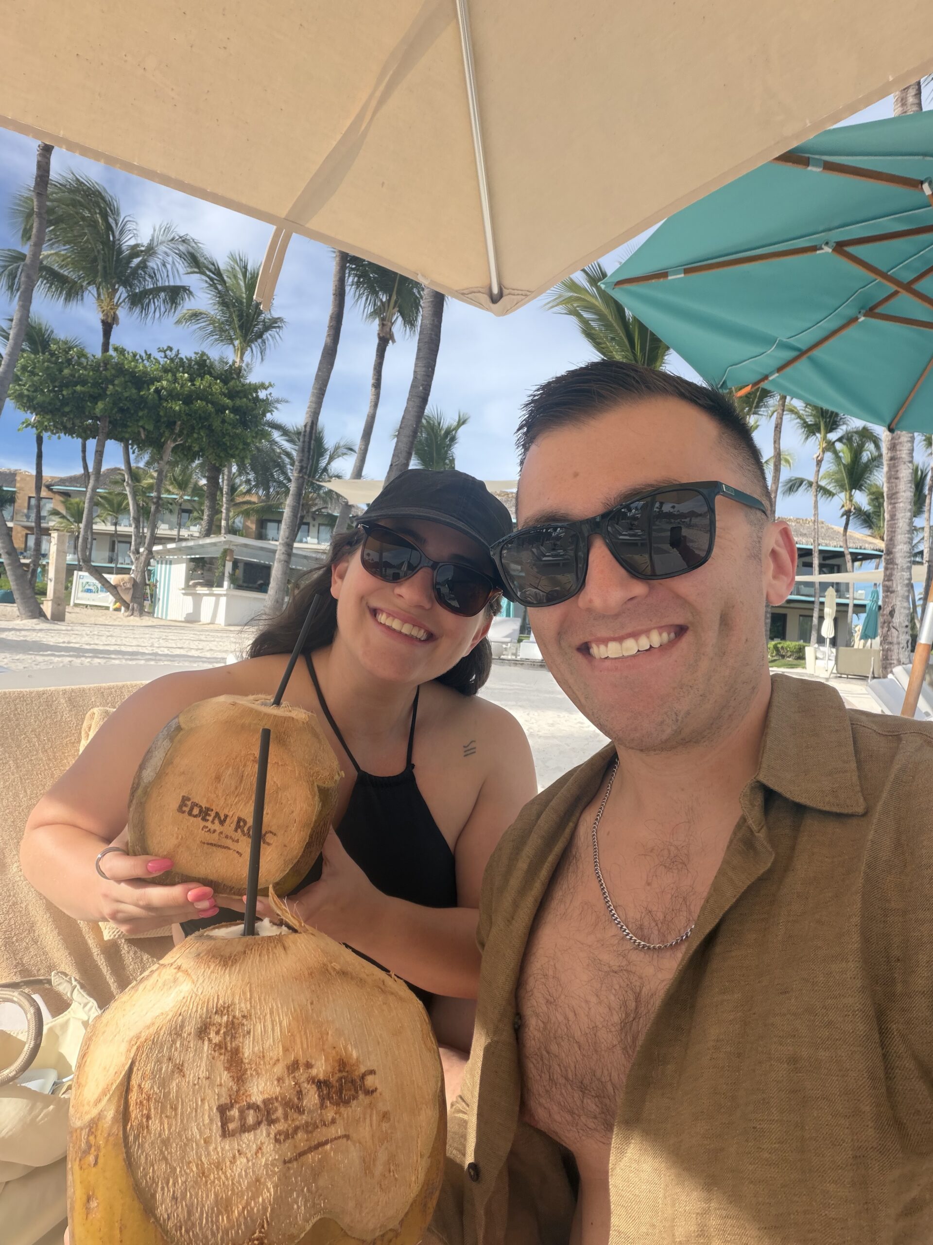 Man and woman at Eden Roc Cap Cana